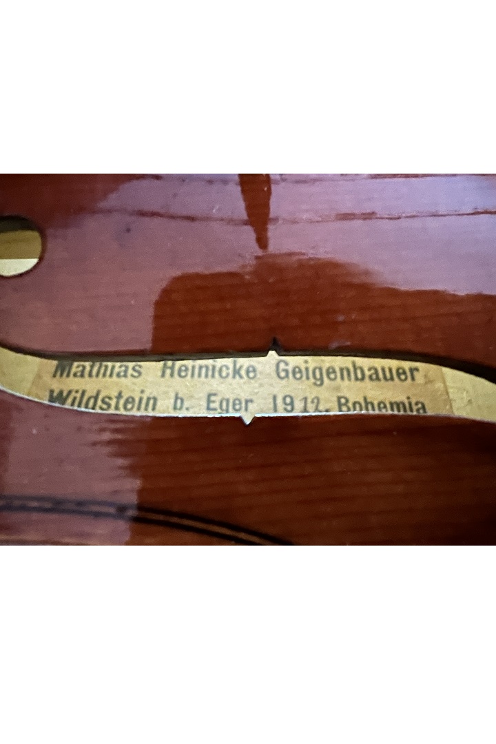 Heinicke Mathias - Wildstein bei Eger Anno 1912 - G-572